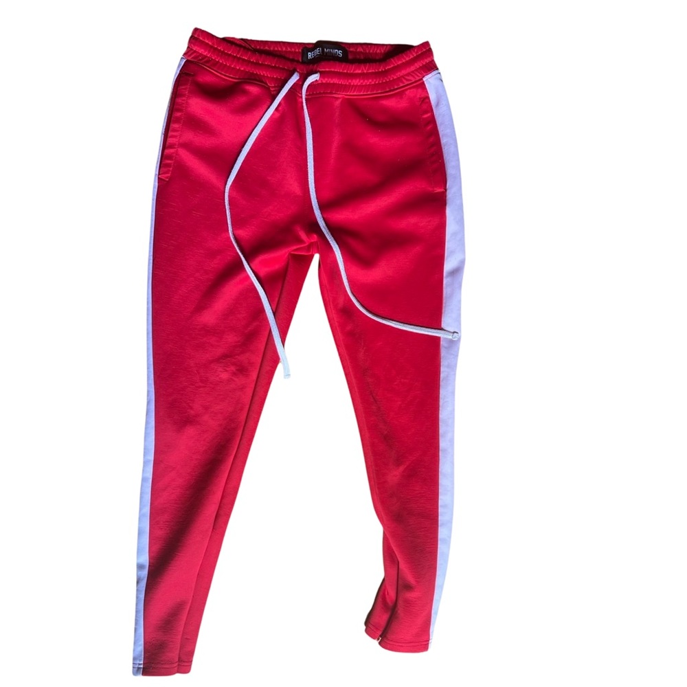 Large Red Rebel Minds Joggers